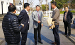 西瑪電機(jī)公司總經(jīng)理?xiàng)钐炖麍A滿完成對(duì)華東市場(chǎng)的考察。——西安博匯儀器儀表有限公司